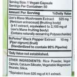 Melena de León 2,100 mg-50 Cápsulas-Nature's Truth - Imagen 2