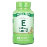 Vitamina E 1,000 IU-60 Softgels-Nature's Truth