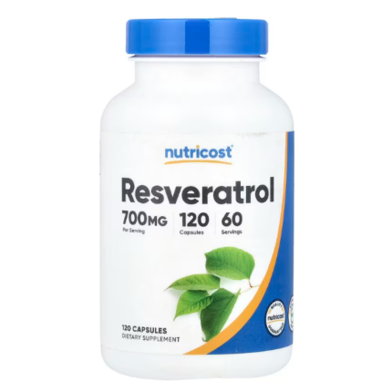 Resveratrol 700mg(2caps)-120caps-Nutricost