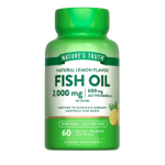 Fish Oil - Omega 3 2,000mg (por 2) Sabor limón-Nature's Truth