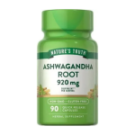 Ashwagandha 920 mg (por dosis de 2 caps)-90 Cápsulas-Nature's Truth
