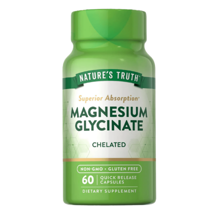 Glicinato de Magnesio en Cápsulas-Nature's Truth