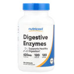 Enzimas DIgestivas 620mg-120 caps-Nutricost